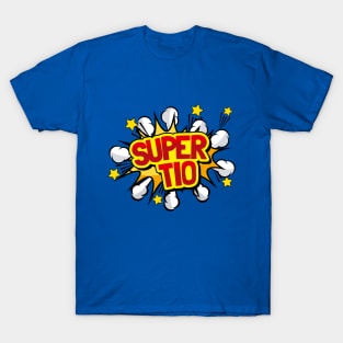 Super Tio Spanish Uncle Superhero Camisa T-shirt Cute Gift T-Shirt